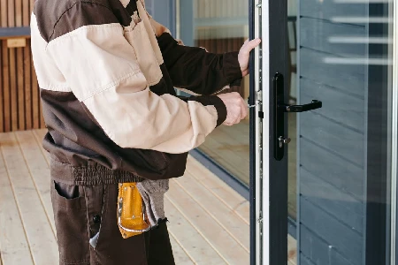 Cleaning And Polishing Glass Door Installation in Carrollwood, FL